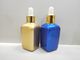 50ml Glass Dropper Bottles Essential Oil Bottle Makeup Packaging Nipple Sealing OEM