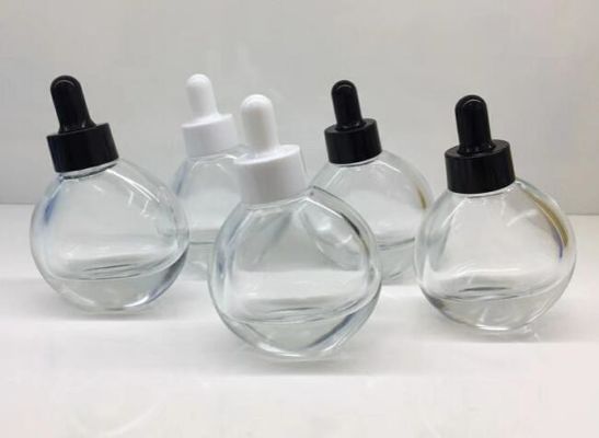 Wipper Sealing Silkscreen Printing 30ml Glass Dropper Bottles Essential Oil Bottles