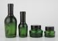 Cosmetic Packaging ISO9001 120ml Glass Cream Jar Pump Bottles OEM