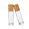 10ml Bamboo Cosmetic Packaging Roll On Glass Bottle With Roller Ball