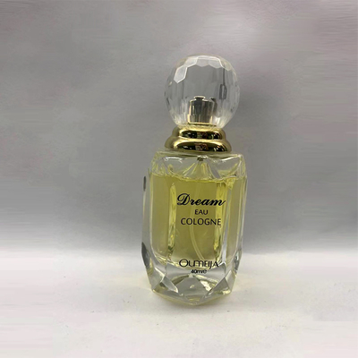 40ml Glass Luxury Perfume Bottles With Clear Ball Shape Surlyn Cap