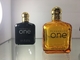 Customized 110ml Luxury Perfume Bottles Transparent Round Edge