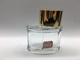 Oem Gradient Luxury Perfume Bottle Electroplating UV With Metallic Gold Atomizer