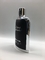 120ml Flat Shape Luxury Perfume Bottles Black Color Silver Metal Frame OEM