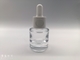 15ml Glass Button Dropper Bottle Silkscreen Printing Logo For Skincare Serum